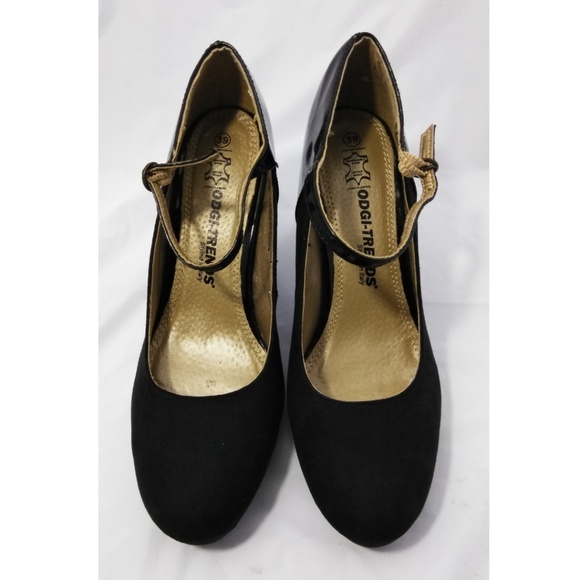 ODGI-TRENDS LADIES PUMP W\STRAPSHES SIZE 5.5 NEW - Picture 1 of 6